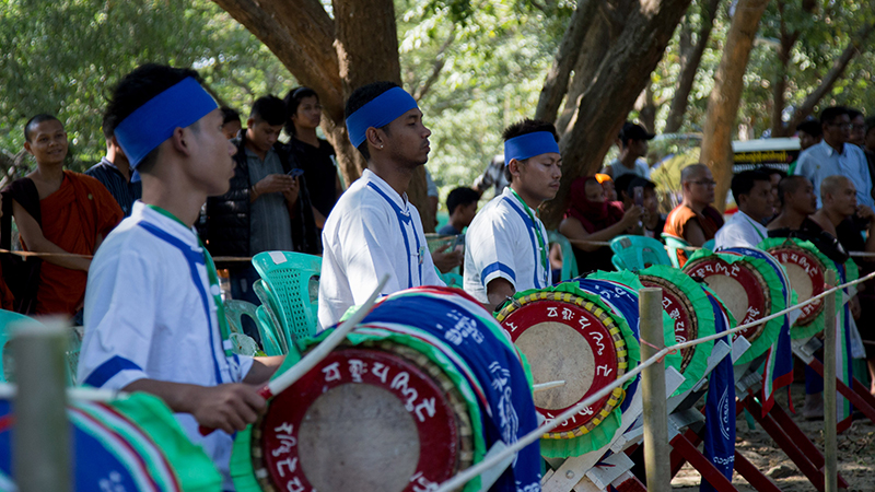 သာကေတ တိုင်းရင်းသားကျေးရွာတွင် ရခိုင်ပြည်နယ်နေ့ပွဲ ကျင်းပ 