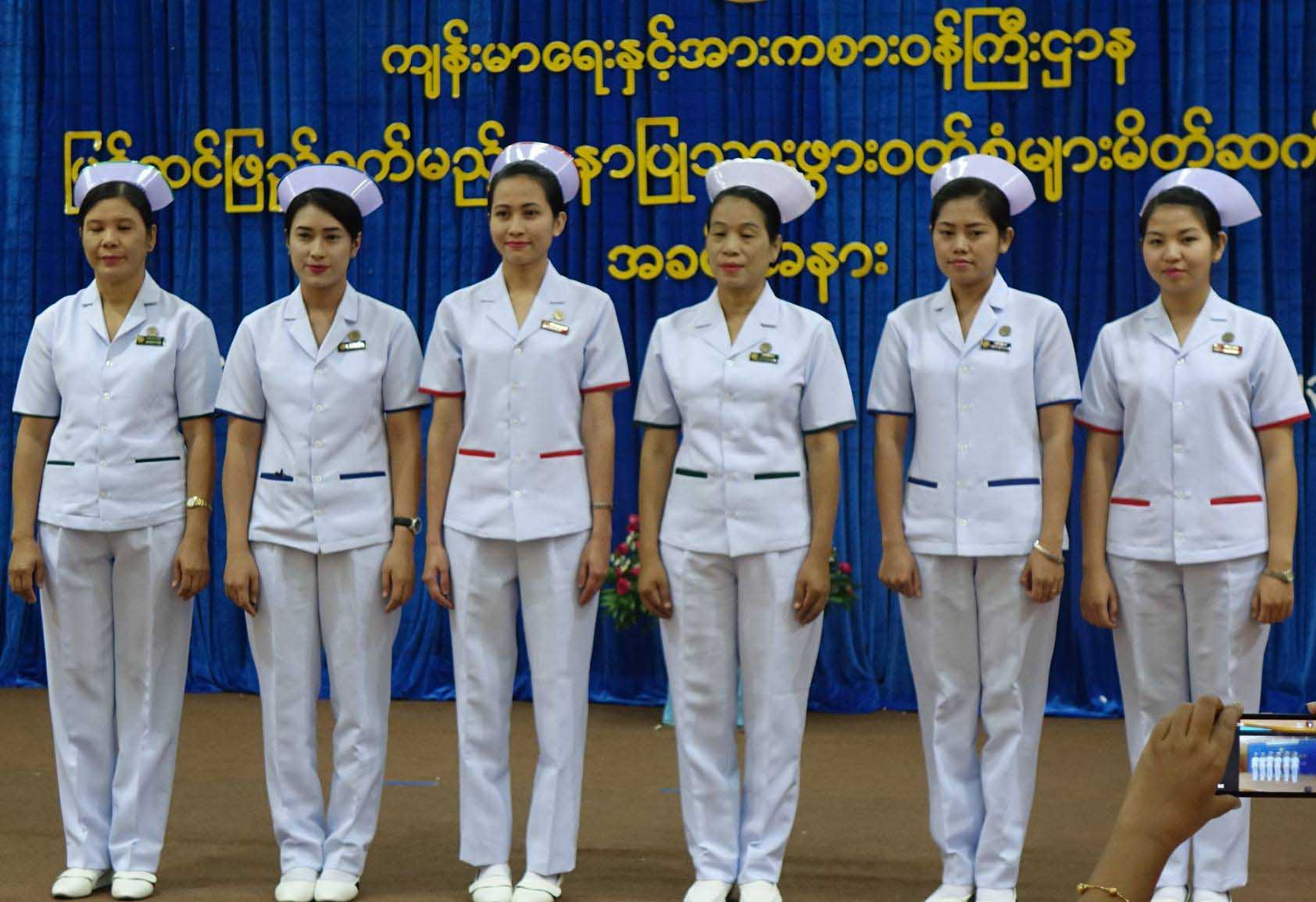 သူနာပြု ၈၀၀ ကျော်ကို တိုင်းနှင့် ပြည်နယ်အသီးသီးတွင် ခန့်အပ်
