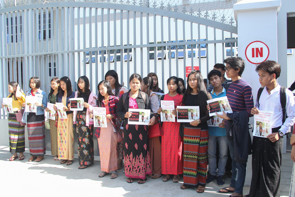 ရတနာပုံတက္ကသိုလ်ကျောင်းသားအသတ်ခံရမှုတွင် လွတ်မြောက်နေသူများကို ဖမ်းဆီးရန်တောင်းဆို
