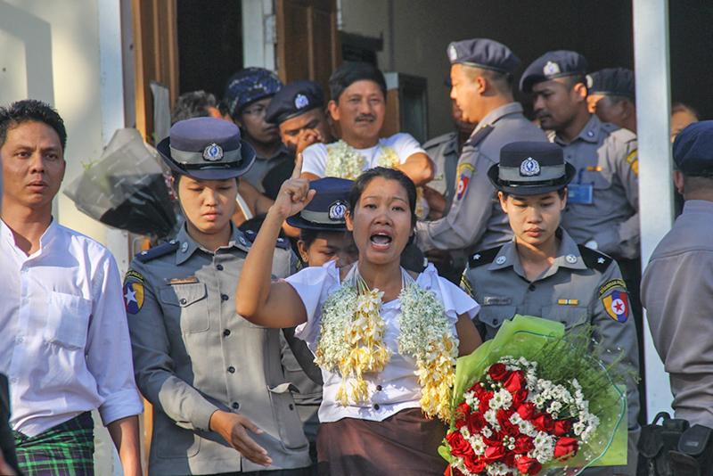 ကလေးစစ်သားဟောင်း ကိုအောင်ကိုထွေး လွတ်မြောက်ရေး ဝန်းရံသူ ၃ ဦးကို ထောင်ဒဏ်ချမှတ်