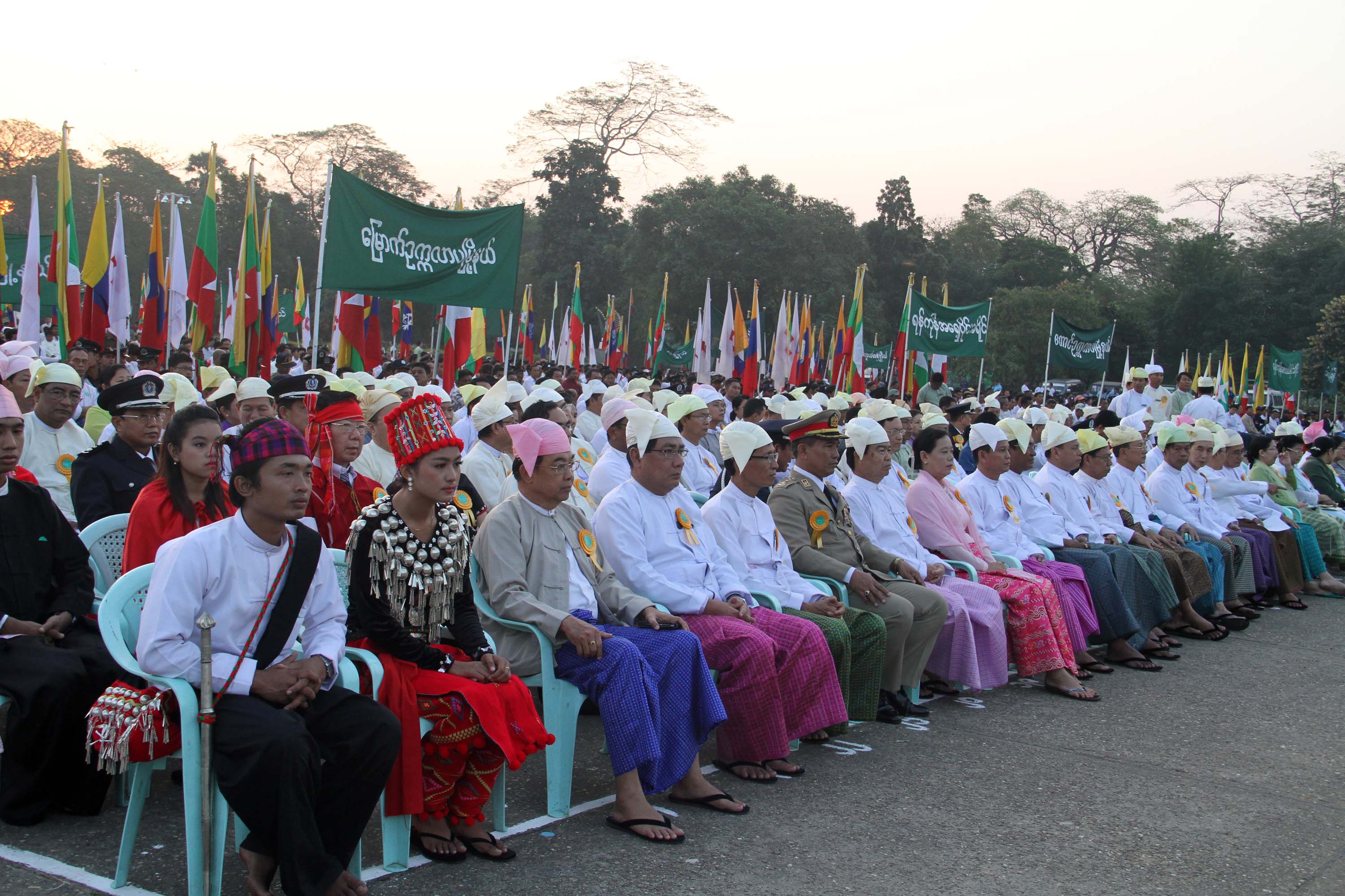 ၆၆ နွစ္ေျမာက္ ျပည္ေထာင္စုေန့ အခမ္းအနား