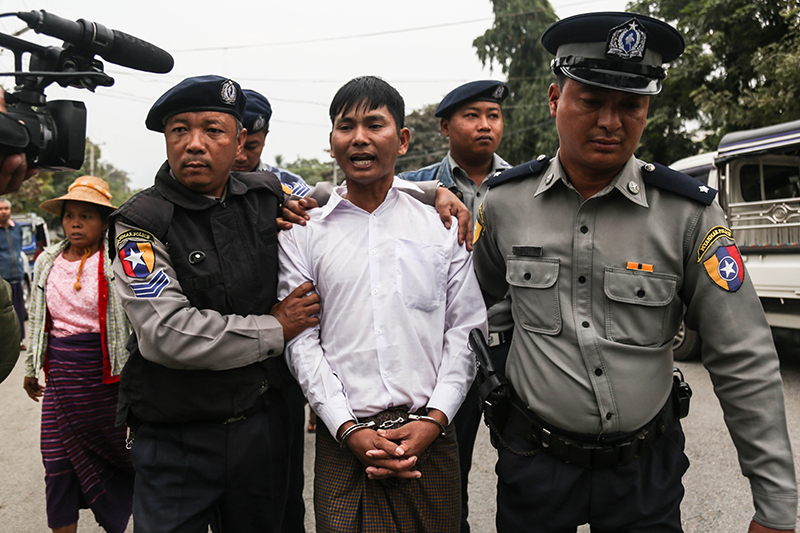အောင်သပြေကျေးရွာ ရာအိမ်မှူးဟောင်းကို အလုပ်နှင့်ထောင်ဒဏ် ၁ နှစ်ချ (ဓာတ်ပုံ)