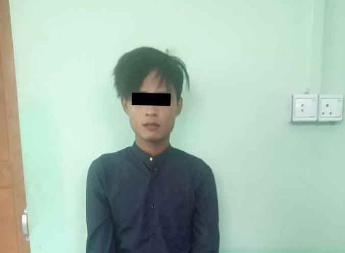 ငပုတောမြို့နယ်ရှိ ဆီဆိုင်ဖောက်ထွင်းခဲ့သူကို မအူပင်တွင် ဖမ်းမိ