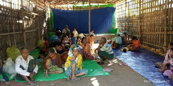 စစ်ဘေးရှောင် အရှိုချင်းတိုင်းရင်းသားများ စားဝတ်နေရေးနှင့် ဆေးဝါး အကူအညီ လိုအပ်နေ