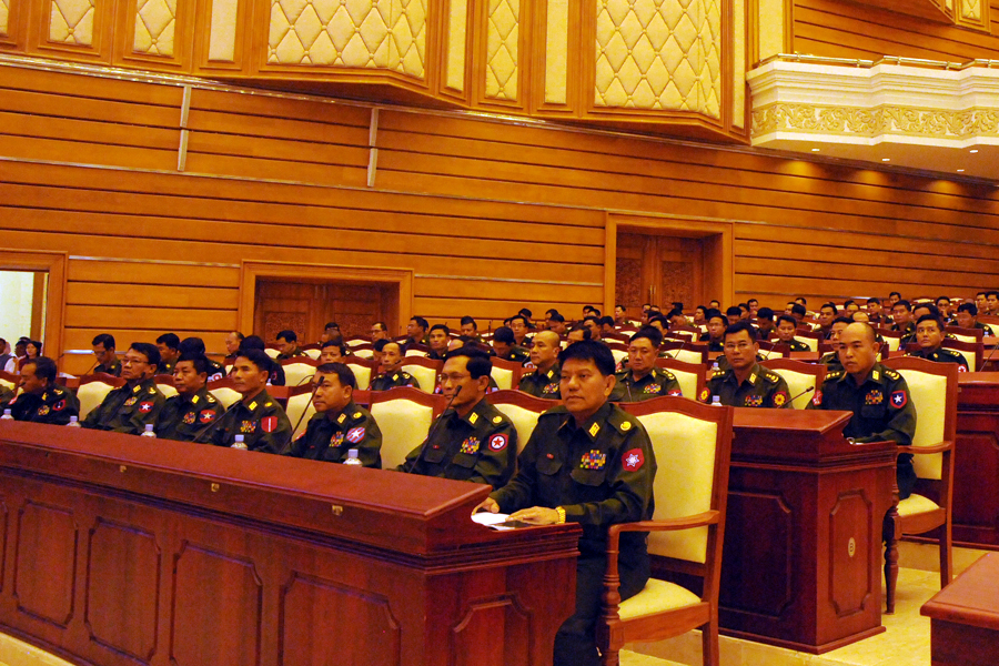 လြွႊတ္ေတာ္ကိုယ္စားလွယ္မ်ား၏<br /> ေဆြးေနြးခ်က္ အေလးထားမည္ဟု <br />ကာကြယ္ေရး၀န္ၾကီးဌာန ႐ွင္းလင္း