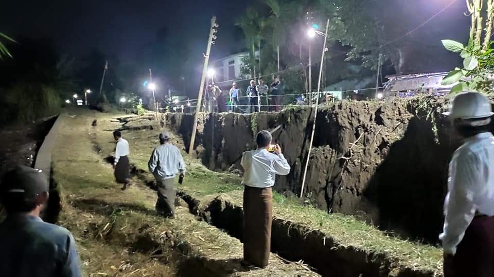ညောင်တုန်း ကမ်းနားလမ်းတာကို နယ်သာလန်ပညာရှင်အဖွဲ့၏ အကူအညီဖြင့် အမြန်ပြင်မည်