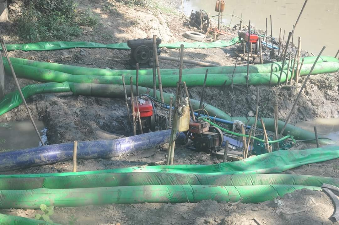 ဧရာဝတီတိုင်းတွင် လယ်ဧက ၈၀၀၀ ကျော် ရေမရသဖြင့် ပျက်စီးနိုင်