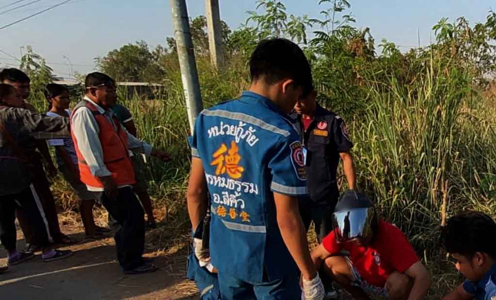 ထိုင်းတွင် မြန်မာလုပ်သား ၃ ဦး ဆိုင်ကယ်နှင့်ဓာတ်တိုင်ဝင်တိုက်၊ ၃ ဦးလုံး ပွဲချင်းပြီး သေဆုံး 