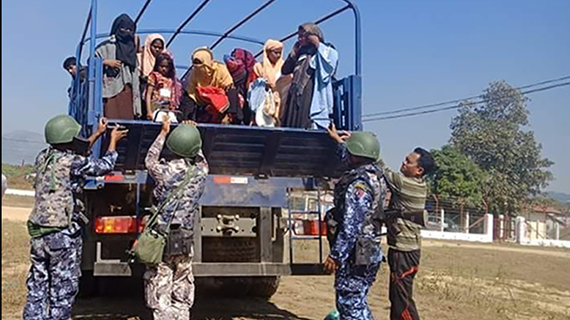 ကော့သောင်းတွင် ဖမ်းမိခဲ့သည့် ဘင်္ဂါလီများအား UEHRD အစီအစဉ်ဖြင့် ပြန်လည်လက်ခံ