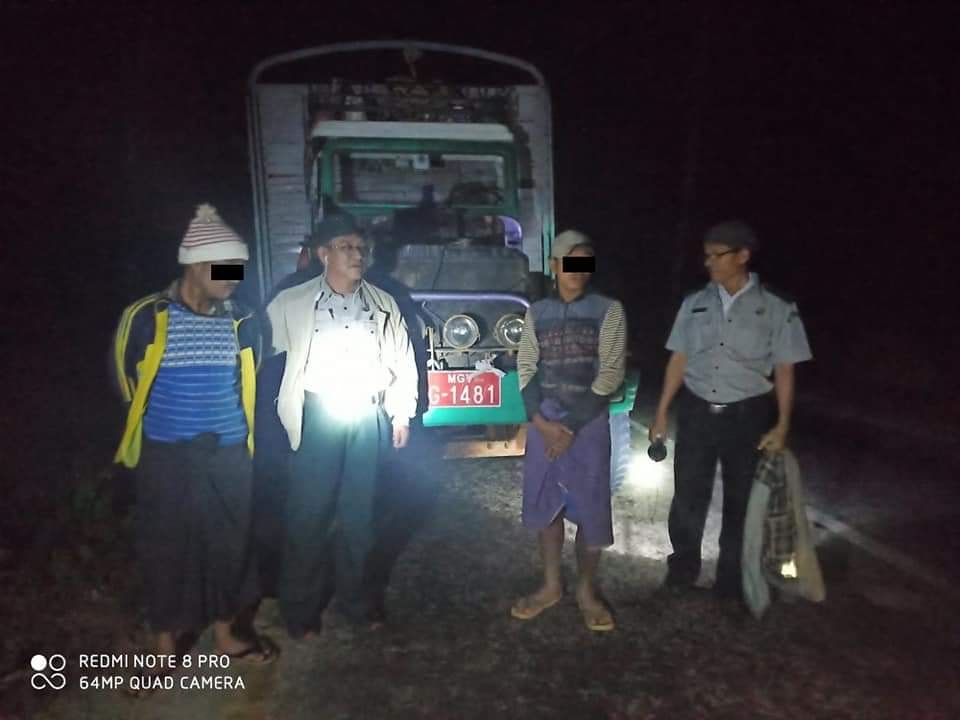ဧရာဝတီတိုင်းတွင် ၂ ရက်အတွင်း တရားမဝင်သစ် ၁၆၁ ချောင်း ပိုင်ရှင်မဲ့ဖမ်းမိ
