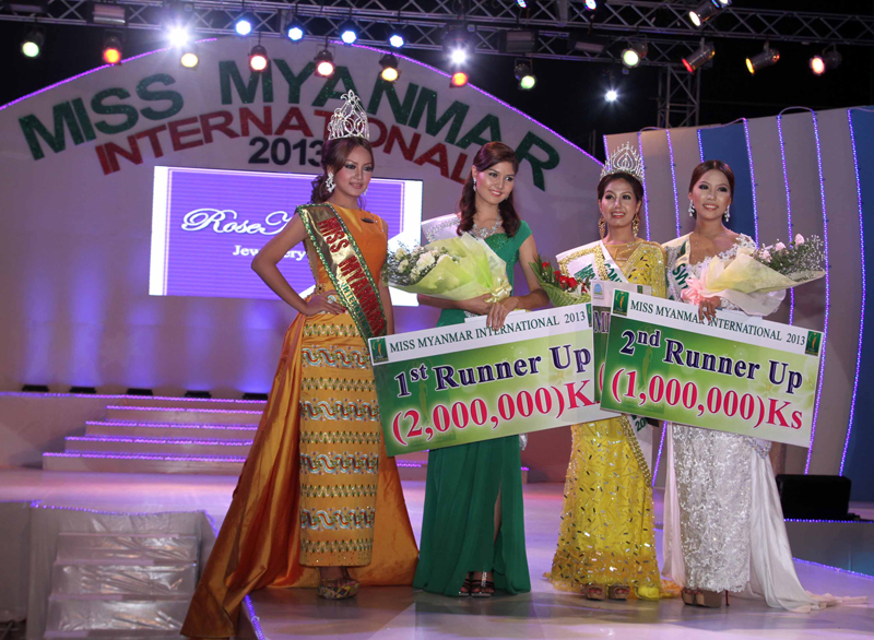 Miss Myanmar International 2013 ျပိုင္ပြဲ (ဓာတ္ပံု)