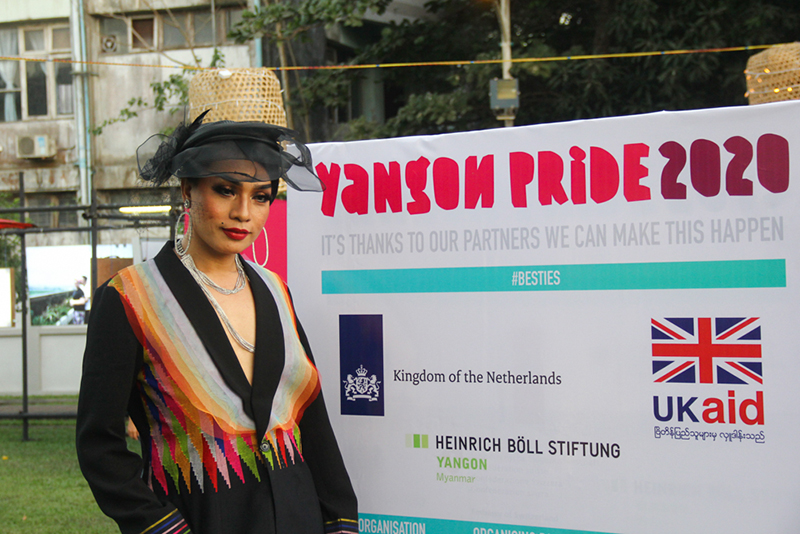 Yangon Pride ပွဲတော်ကျင်းပ (ဓာတ်ပုံ)
