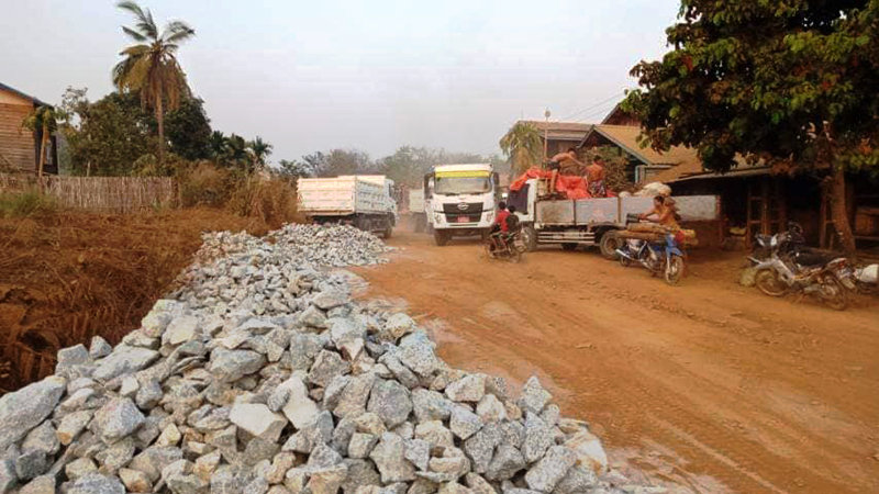 ရေးမြို့တွင် ကျပ်သန်း ၆၀၀ ခန့်အသုံးပြု၍ ကျေးရွာချင်းဆက် လမ်းတံတားများ တည်ဆောက်