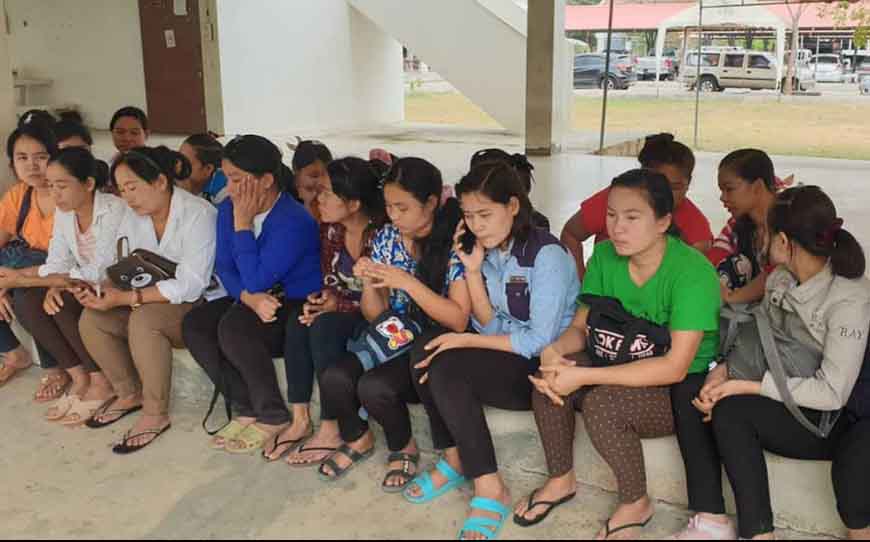 နခွန်းပထုံတွင် လုပ်အားခမရသည့် မြန်မာလုပ်သား ၃၅ ဦး ခရိုင်အလုပ်သမားရုံးကို တိုင်ကြား 