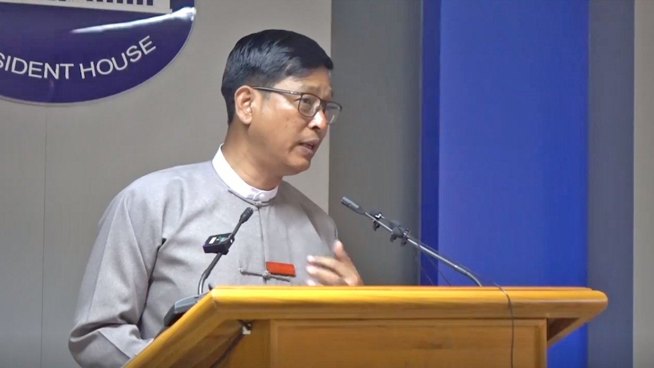 နိုင်ငံတော်ကာကွယ်ရေးအတွက် ရခိုင်တွင် အင်တာနက် ပိတ်ထားခြင်းဖြစ်ဟု ဦးဇော်ဌေးပြော