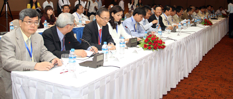 ျမန္မာ- ထုိင္း- ဗီယက္နမ္ ေဒသတြင္း ဆန္စပါးဆုိင္ရာ ေဆြးေနြးပြဲ (ဓာတ္ပုံ)