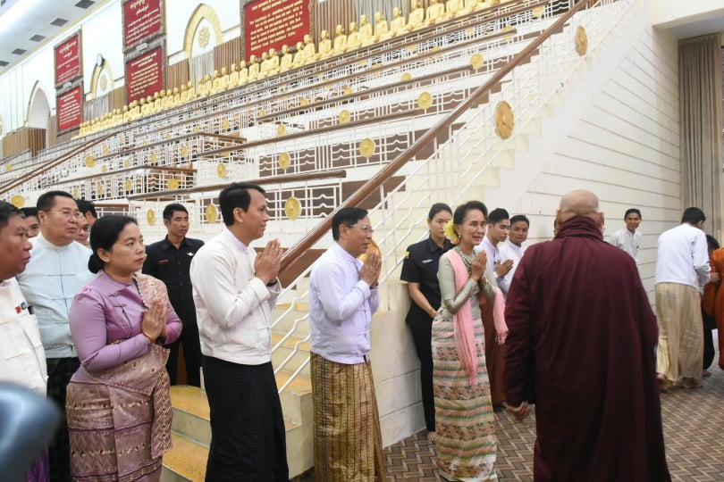 နိုင်ငံတော်ဗဟိုသံဃာ့ဝန်ဆောင်မှုအဖွဲ့အစည်းအဝေးပွဲ အတိုင်ပင်ခံပုဂ္ဂိုလ်တက်ရောက်