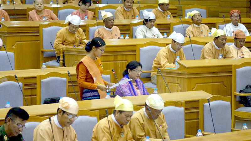 ရွေးကောက်ပွဲတွင် အမျိုးသမီးပါဝင်မှု