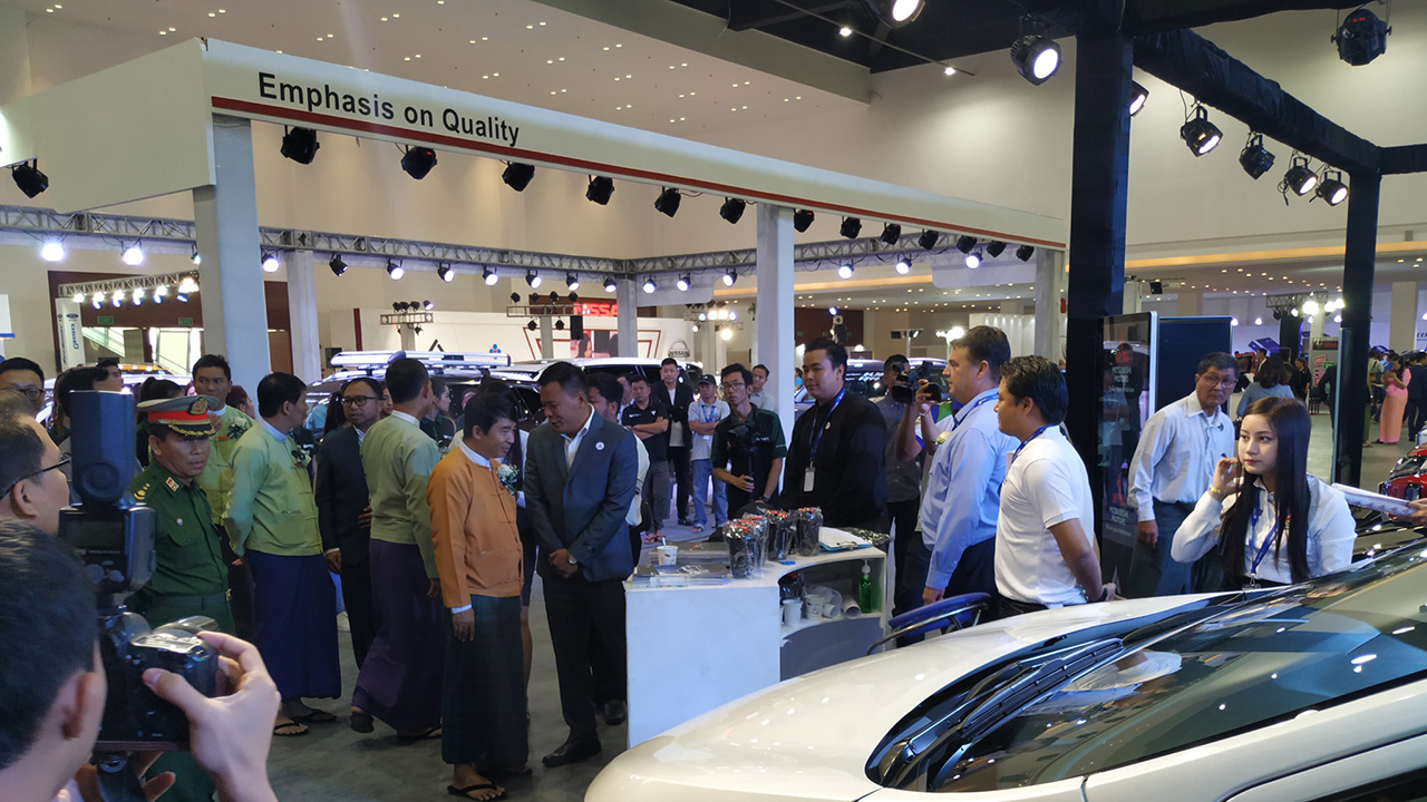 မန္တလေးမြို့တွင် CarsDB  Auto Show Mandalay 2020 မော်တော်ကားအရောင်းပြပွဲ ကျင်းပ 