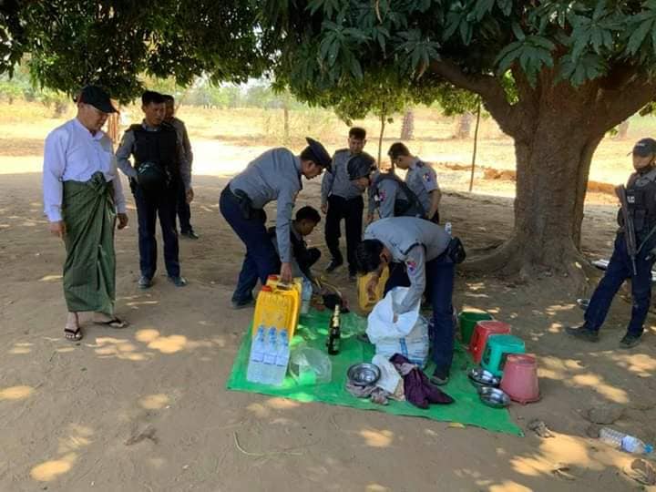မကွေးတိုင်းဝန်ကြီးချုပ်ကိုယ်တိုင်ဦးဆောင်ပြီး လောင်းကစားဝိုင်းများဖမ်းဆီး
