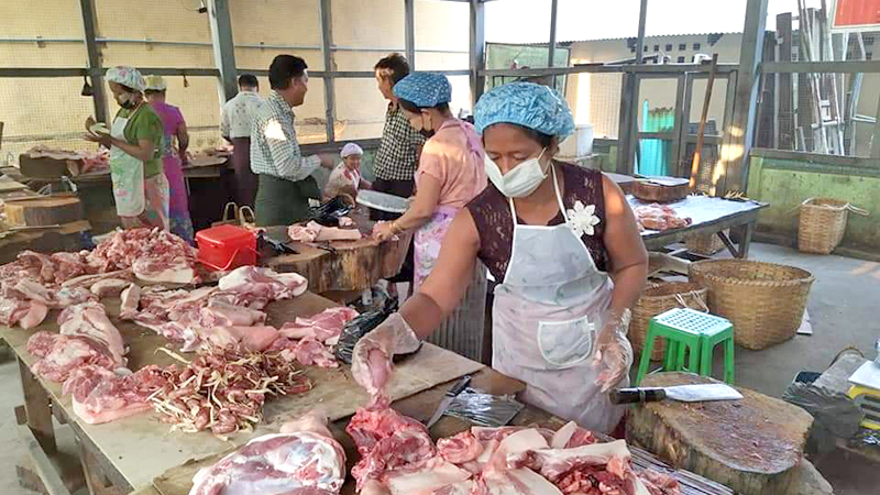 ကူးစက်ရောဂါ မဖြစ်ပွားရေး ချောက်မြို့မစျေး သား၊ ငါးသည်များကို စည်းကမ်းချက်များ ထုတ်