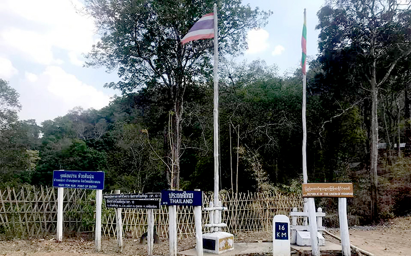 ရှမ်းနှင့် ကယားပြည်နယ်တို့ရှိ နယ်စပ် ကုန်သွယ်ရေးစခန်း ၁၃ ခု ယာယီပိတ်ထား