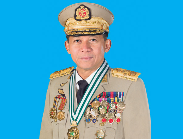 နိုင်ငံတော်ကို ဖြိုခွဲချင်သူများက တပ်မတော်ပြိုကွဲအောင်ကြိုးစားနေဟု ကာချုပ်ပြော
