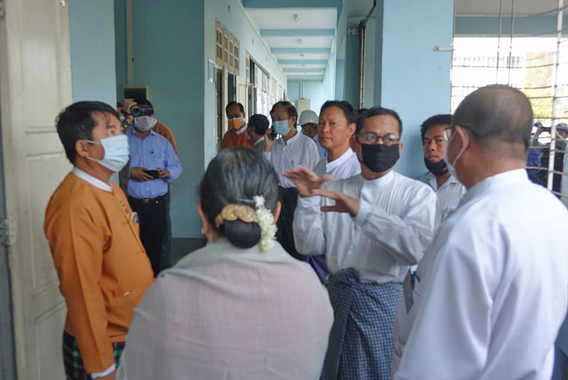 မန္တလာဒီဂရီကောလိပ်တွင် COVID-19 စောင့်ကြည့်လူနာများ ထားရှိရန် ပြင်ဆင်