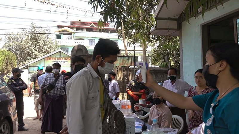 နိုင်ငံခြားပြန်များကို သီးသန့်ထား စောင့်ကြည့်ရန်  ပြည်မြို့တွင် စတင်ရွှေ့ပြောင်းနေ