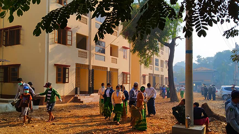 ကပ်ရောဂါကာကွယ်ရေး ထိရောက်သည့်အစီအမံများ ချပြပေးရန် ရေးမြို့ အရပ်ဘက်အဖွဲ့များ တောင်းဆို