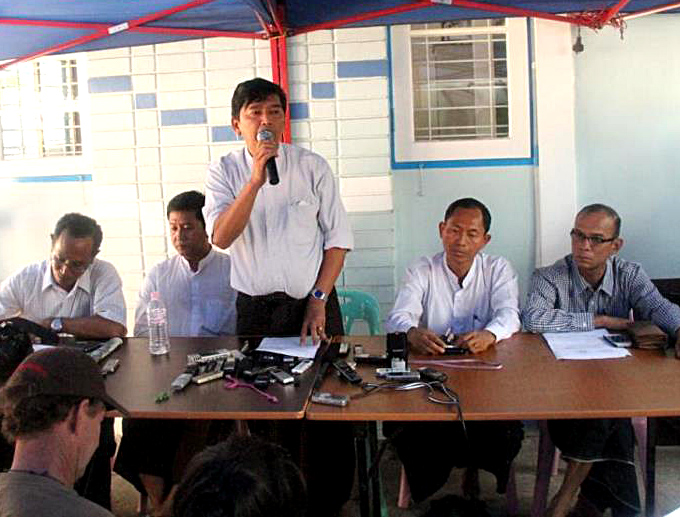 အၾကမ္းဖက္မႈမ်ားကုိ စုေပါင္းကာကြယ္ၾကရန္ ၈၈ ေျပာ