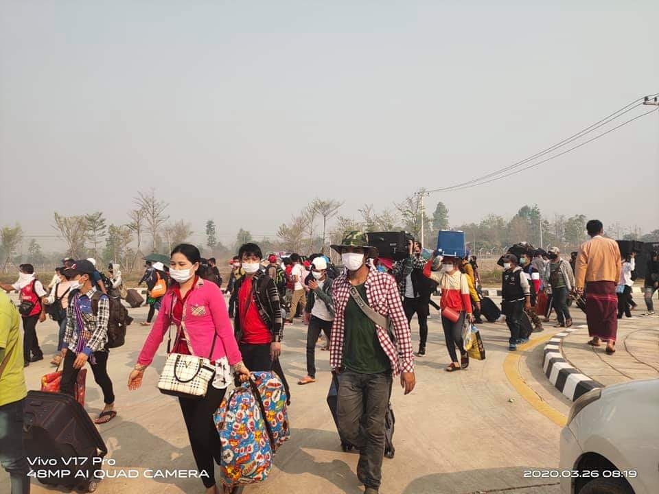 ကိုရိုနာဂယက်ကြောင့် ပြေးစရာမြေမရှိဖြစ်နေတဲ့ ထိုင်းရောက်ရွှေ့ပြောင်းလုပ်သားတွေ