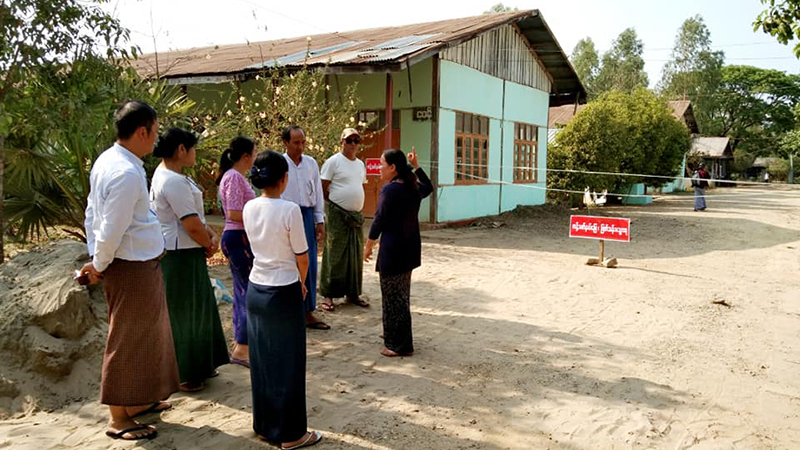 လေးမျက်နှာမြို့နယ် Quarantine Center မှ ထွက်ပြေးသူကို ထောင်ဒဏ် ၃ လ ချမှတ်