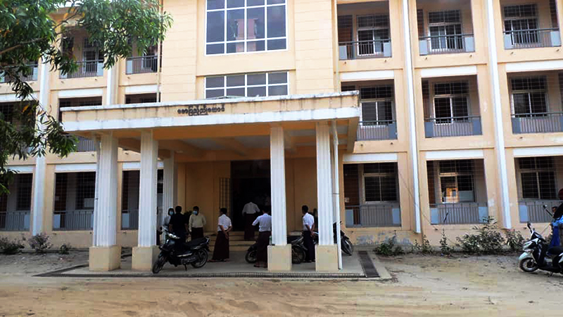COVID-19 သံသယလူနာများအတွက် ကျောက်ဖြူခရိုင်တွင် သီးသန့်အဆောင်များ စတင်ထားရှိ