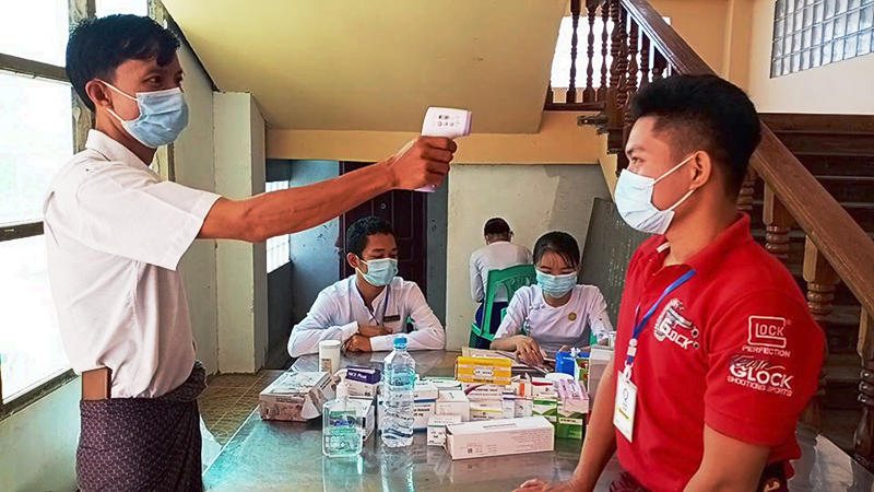 ဘားအံဆေးရုံကြီးတွင် စောင့်ကြည့်လူနာ ၄ ဦး ထပ်မံရောက်ရှိ