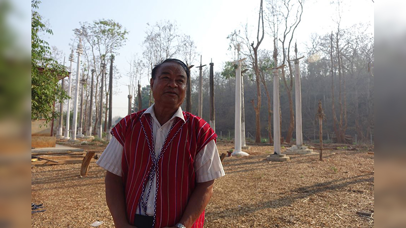 လွိုင်ကော်တွင် ကယားရိုးရာ တံခွန်တိုင်ပွဲတော် အကျဉ်းချုံးကျင်းပ