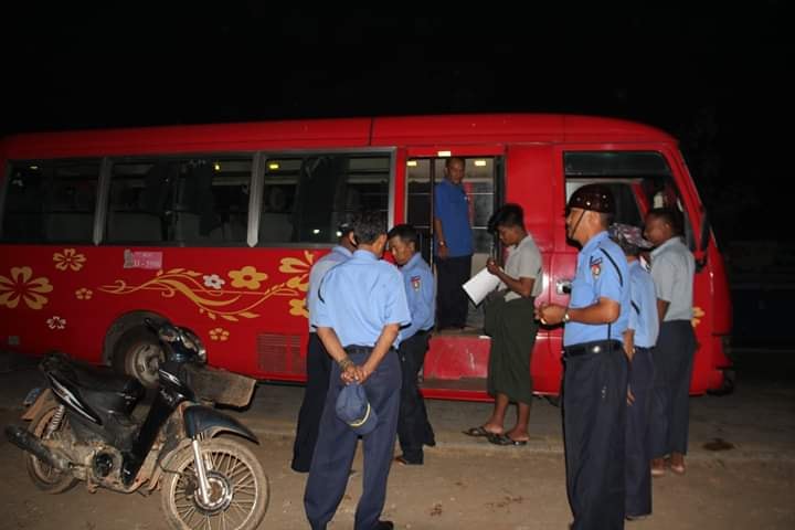 ပဲခူးတိုင်းအတွင်း ယာဉ်လိုင်းများကို ခရီးသည်ထက်ဝက်သာ တင်ခွင့်ပြု