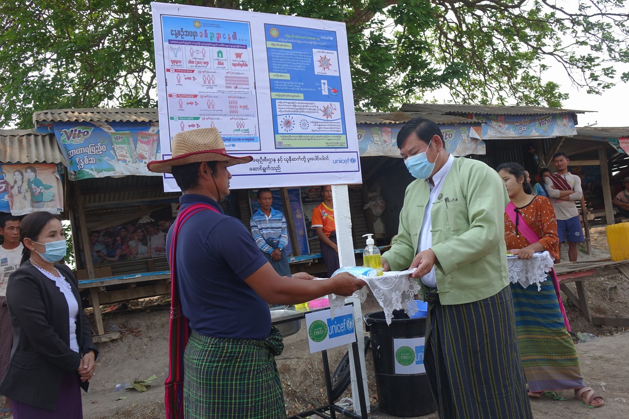 ကယားပြည်နယ်က ကျေးရွာပေါင်း ၄၀ ကျော်တွင် လက်ဆေး Basin များ တပ်ဆင်