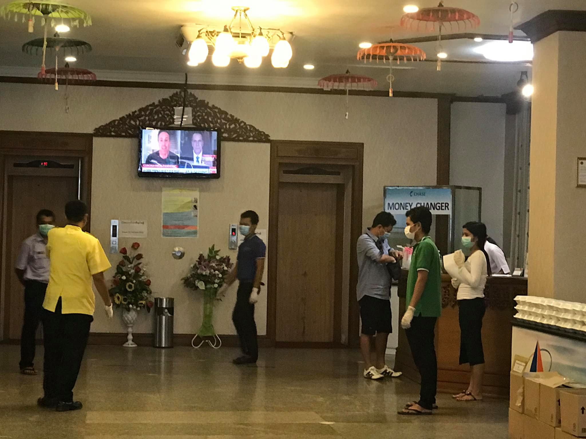 City Hotel တွင် Quarantine လုပ်နေသူ ၁၀၀ ကျော် ရောဂါပိုးမတွေ့သဖြင့် နေအိမ်ပြန်