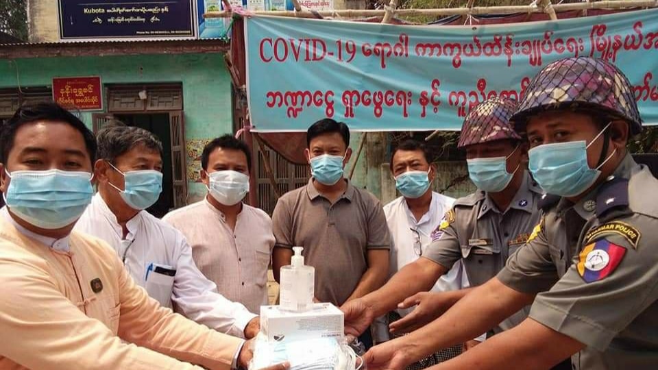 ဝက်လက်မြို့နယ်၌ Quarantine ခံယူနေရသူများကို တယ်လီဖုန်းဘေလ် ထောက်ပံ့