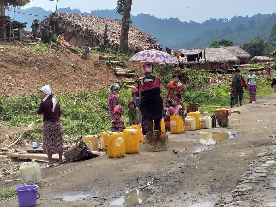 နာဂကိုယ်ပိုင်အုပ်ချုပ်ခွင့်ဒေသတွင် သောက်သုံးရေရှားပါးနေ