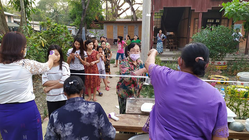 ကသာခရိုင် Facility Quarantine စောင့်ကြည့်စခန်းများတွင် လူ ၇ ထောင်ကျော် ကျန်ရှိ