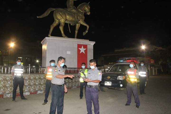 ညောင်​​လေးပင်​တွင် COVID-19 ကာကွယ်တုံ့ပြန်ရေးနှင့် လုံခြုံရေးတိုးမြှင့်ဆောင်ရွက် 