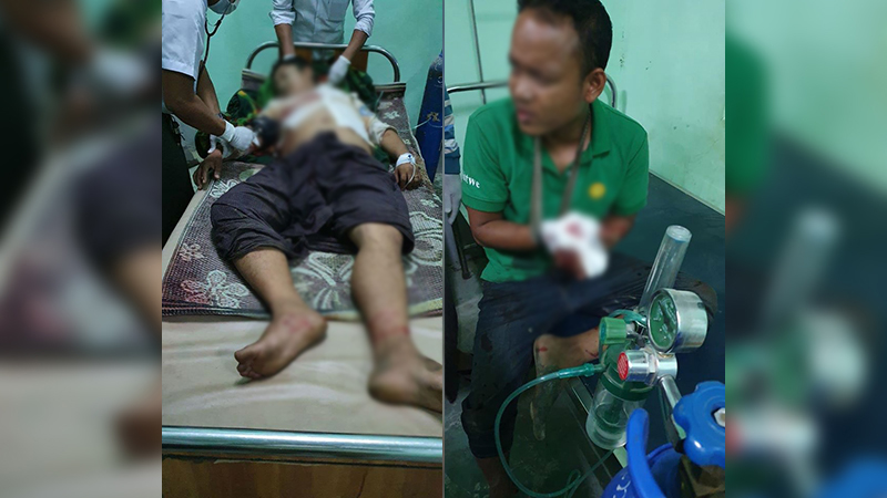 ဓာတ်ခွဲနမူနာသယ်လာသည့် WHO ပိုင်ကားကို အေအေအဖွဲ့ ပစ်ခတ်၊ ဝန်ထမ်း ၂ ဦး ဒဏ်ရာရ