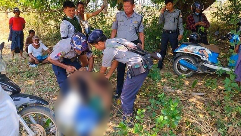 မုံရွာတွင် Mask တပ်ခိုင်းသည့် ယာဉ်ထိန်းရဲကို ဓားဖြင့်ခုတ်ခဲ့သူ အမောဖောက်သေဆုံး