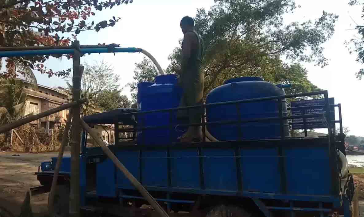 ရေးမြို့နယ်တွင်  အိမ်သုံးရေ ရှားပါး ပြတ်လပ်မှုနှင့် ကြုံတွေ့နေရ