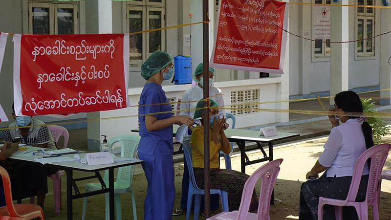 Quarantine ဝင် ဝန်ထမ်းများ လိုအပ်ချက်ရှိပါက ကူညီပေးမည်ဟု COVID-19 စေတနာ့ဝန်ထမ်းအဖွဲ့ပြော