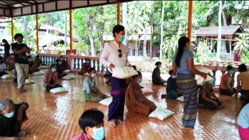သထုံမြို့နယ် ကျေးရွာတချို့တွင် ဆန်ပြတ်လပ်