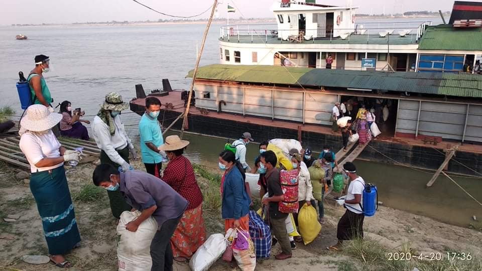 ကသာတွင် တရုတ်နယ်စပ်မှပြန်လာသူ ၂၀၀ ကျော်ကို Quarantine ထားရှိ