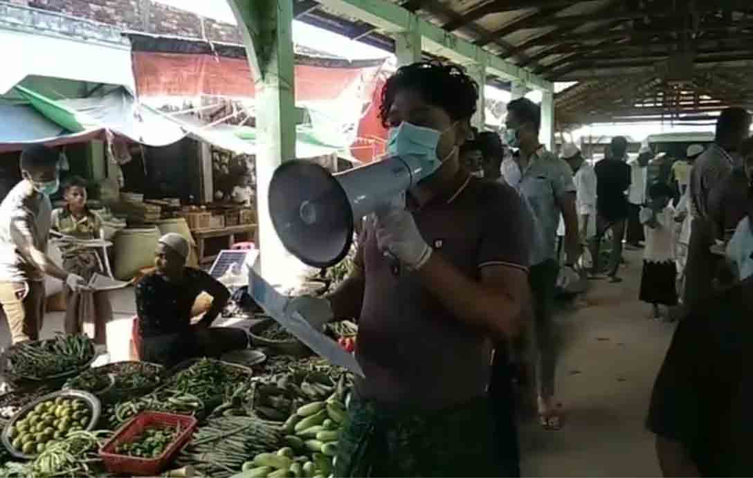 မောင်တောနယ်စပ်၌ ဘာသာပေါင်းစုံလူငယ်များစုပေါင်း၍ COVID-19 ပညာပေးလုပ်ဆောင်